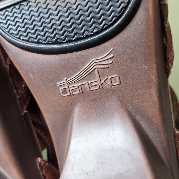 Dansko Leather Mary Jane Clogs Women Size 10.5 - Picture 7 of 12